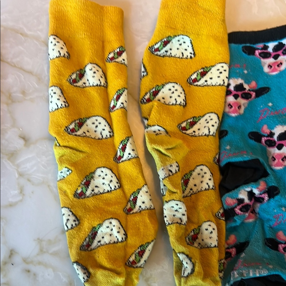 Colorful Patterned Socks Set - Picture 2 of 6